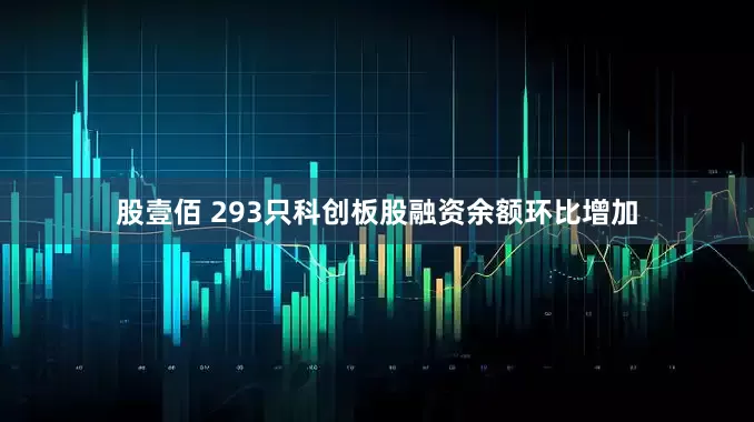 股壹佰 293只科创板股融资余额环比增加
